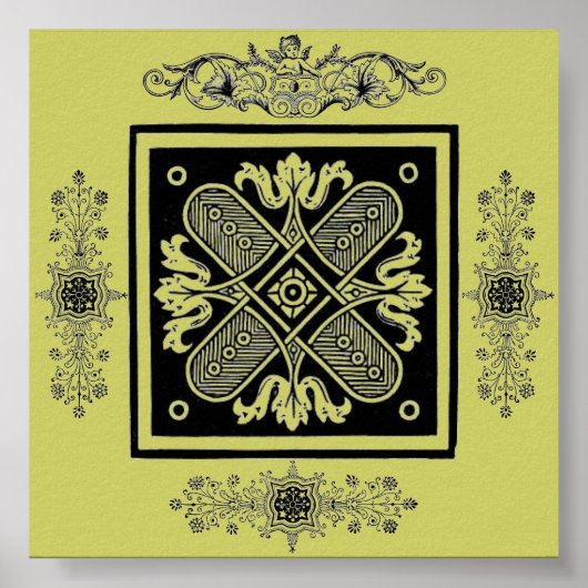 Floral Design Poster (Voorkant)