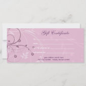 Floral Design Rack-Kaart (Achterkant)