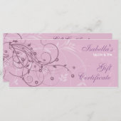 Floral Design Rack-Kaart (Voorkant / Achterkant)