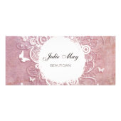 Floral Design Rack-Kaart Reclamekaart (Voorkant)