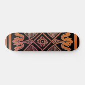 Floral Design Skateboard (Horizontaal)