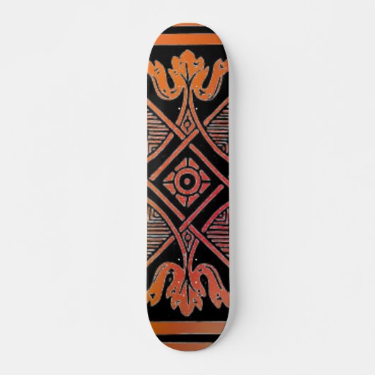 Floral Design Skateboard (Voorkant)