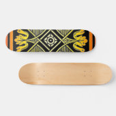 Floral Design Skateboard (Horizontaal)