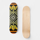 Floral Design Skateboard (Voorkant)