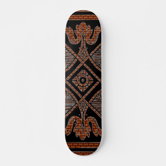 Floral Design Skateboard (Voorkant)