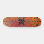 Floral Design Skateboard (Horizontaal)