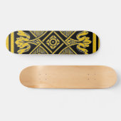 Floral Design Skateboard (Horizontaal)