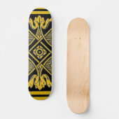 Floral Design Skateboard (Voorkant)