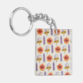 Floral design sleutelhanger (Voorkant Links)