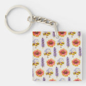 Floral design sleutelhanger (Voorkant)