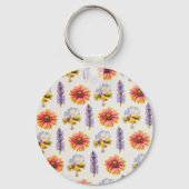Floral design sleutelhanger (Achterkant)