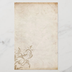  "Floral Design Stationery" Briefpapier