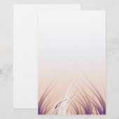Floral Design Stationery Briefpapier (Voorkant / Achterkant)