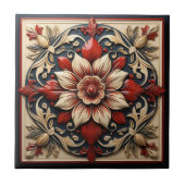 Floral design tegeltje (Voorkant)