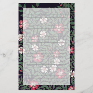 Floral Design van J. Owen, 1863 Briefpapier