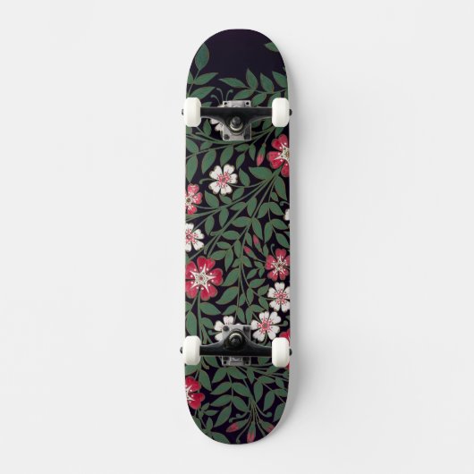Floral Design van J. Owen, 1863 Persoonlijk Skateboard (Voorkant)