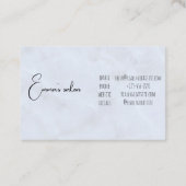 Floral design Visitekaartjes (Achterkant)