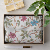 Floral design voor bedrukt textiel Pl. XIX Tissuepapier (Geschenk)