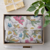 Floral design voor bedrukt textiel Pl. XVII Tissuepapier (Geschenk)