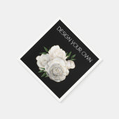 Floral Design Your Own Napkin Servet (Hoek)