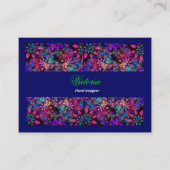 Floral Designer Kleurrijke Bloemen Mooi Visitekaartje (Voorkant)