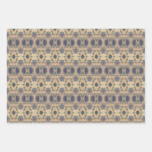 Floral Designer Patterned Inpakpapier Vel (Voorkant 3)