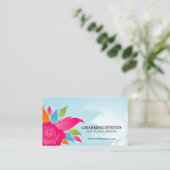 Floral Designer voor Event Planner Visitekaartje (Staand voorkant)