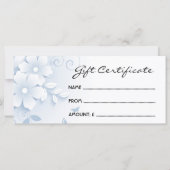 Floral DesignRack Kaart (Achterkant)