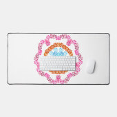 Floral Desk Mat (Keyboard & Muis)