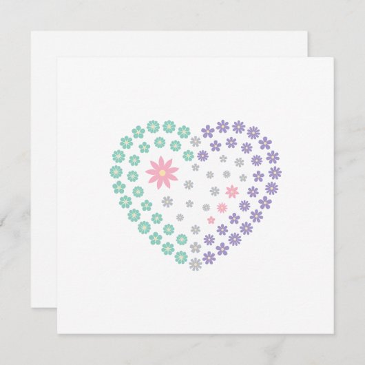  Floral Devotion Kaart (Voorkant / Achterkant)