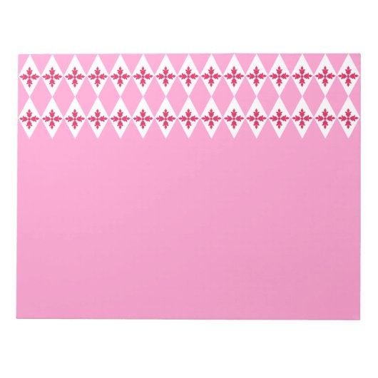Floral Diamonds Notitieblok (Voorkant)
