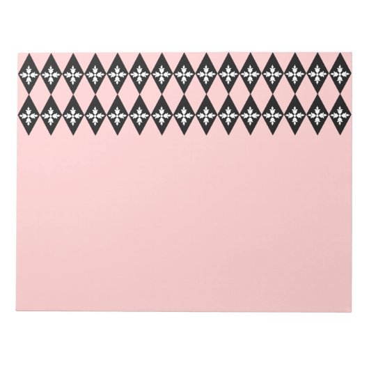 Floral Diamonds Notitieblok (Voorkant)