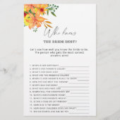 Floral die het beste spel kent (Voorkant)