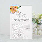 Floral die het beste spel kent (Staand voorkant)