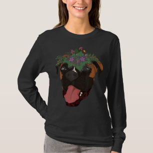 Floral Dierenvriend Dog Eigenaar Hondenliefhebbers T-shirt