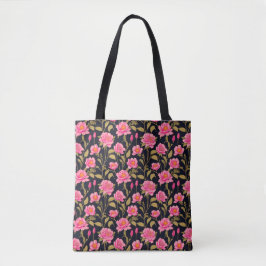 Floral digitaal patroonontwerp 24 - Canvas tas
