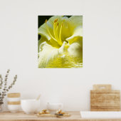 Floral Digital Art Poster (Keuken)
