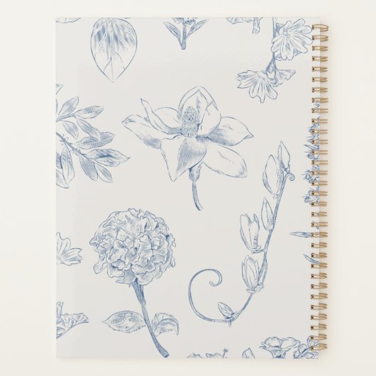 Floral Digital Notebook – “Believe in Yourself” Planner (Achterkant)