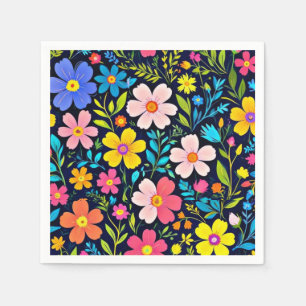 Floral Digitale Schilderij Bloemen Patroon-38875 Servet