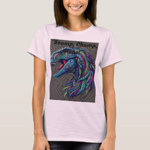 Floral Dinosaur Celebration T-Shirt – Boheemse Vol