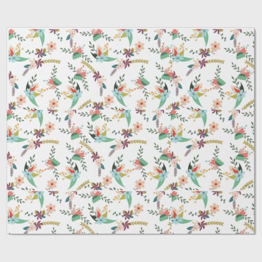 Floral Display inpakpapier (Vlak)