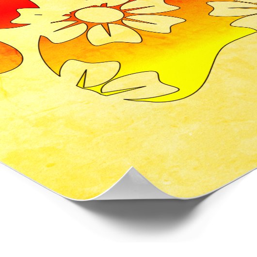 Floral Dog Paw Print (Hoek)