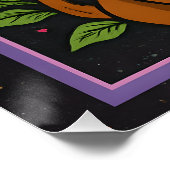 Floral Dog Poster (Hoek)