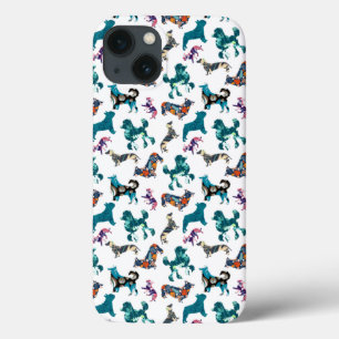 Floral Dogs Case-Mate iPhone Case