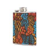 Floral doles donker heupfles (Links)