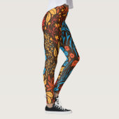 Floral doles donker leggings (Rechts)