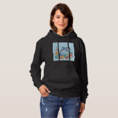 Floral Dolphin Hoodie (Voorkant volledig)