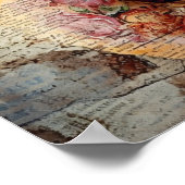 Floral Donuts Poster (Hoek)