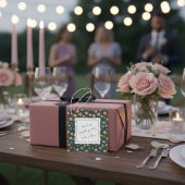 Floral Doodle Custom Hand-Drawn Note Bedankjes Labels