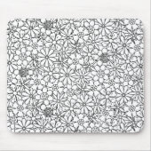 Floral Doodle Muismat (Voorkant)